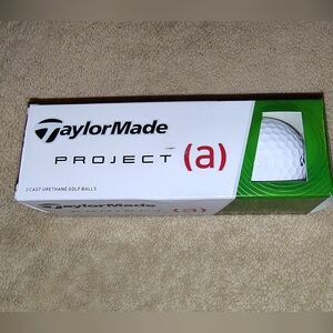 TaylorMade 3 Cast Urethane Project A Golf Ball Box Set New In Box